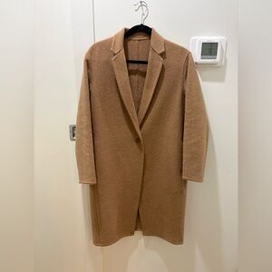 UNIQLO | Camel Brown Wool-Blend Coat